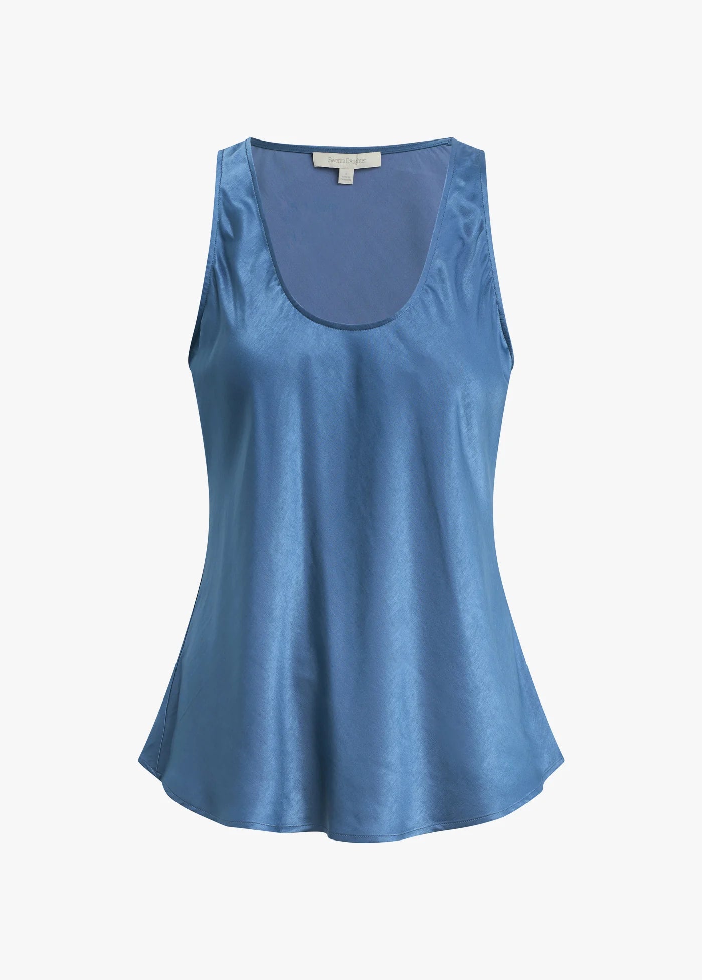 The Clean Cut Tank River Blue