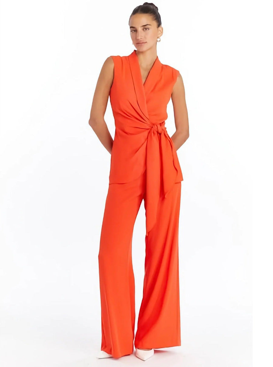 Sleeveless Vera Blazer in Serrano