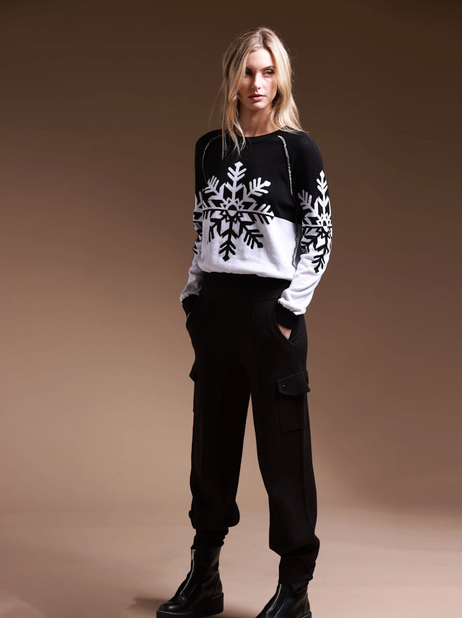 Snowflake Reversible Pullover