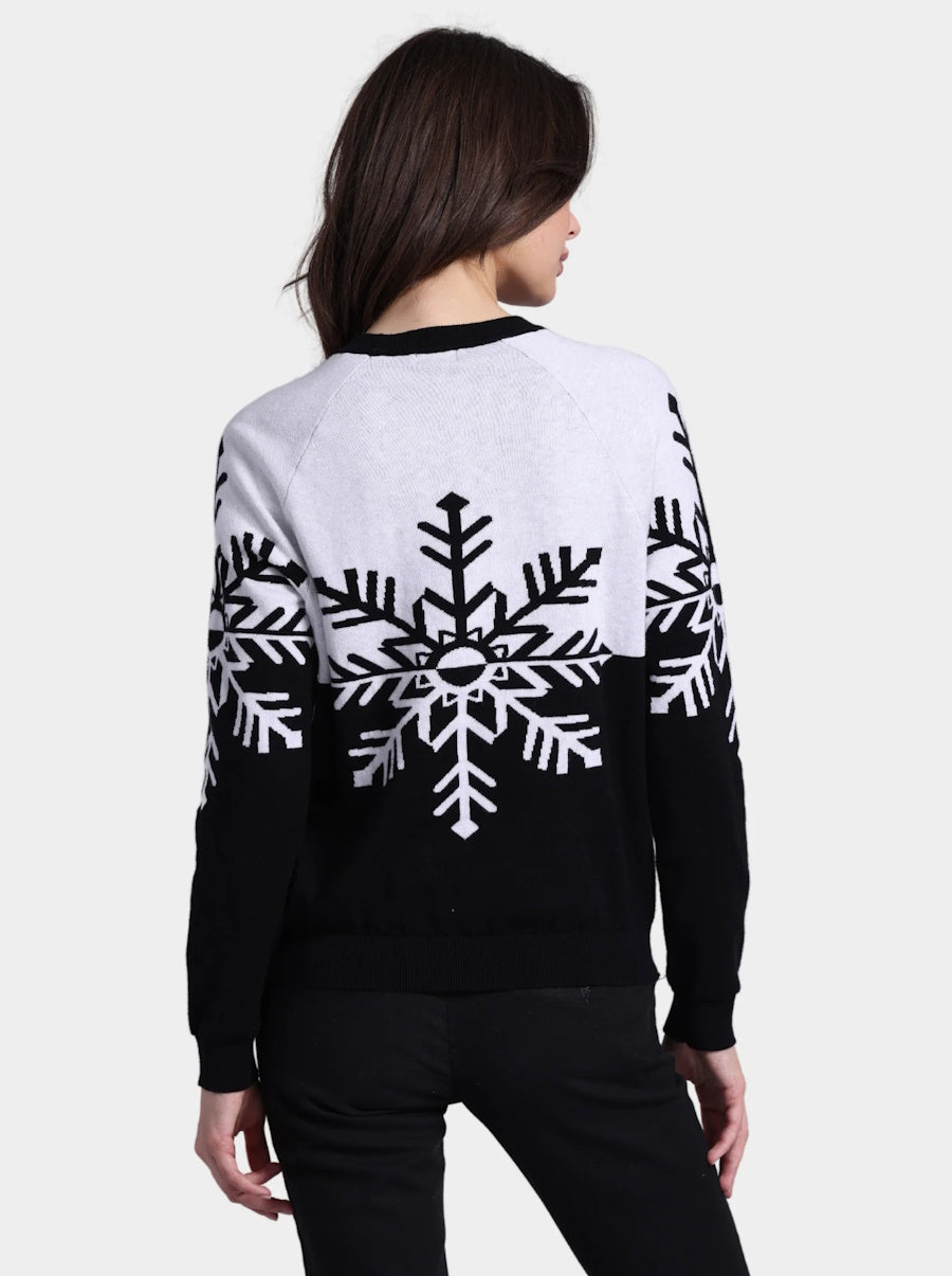 Snowflake Reversible Pullover