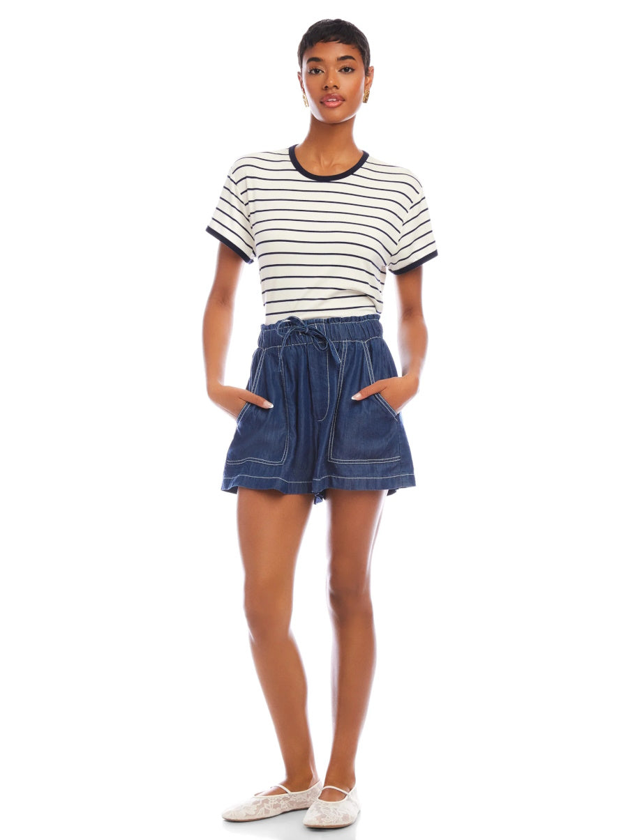 Carreen Patch Pocket Shorts