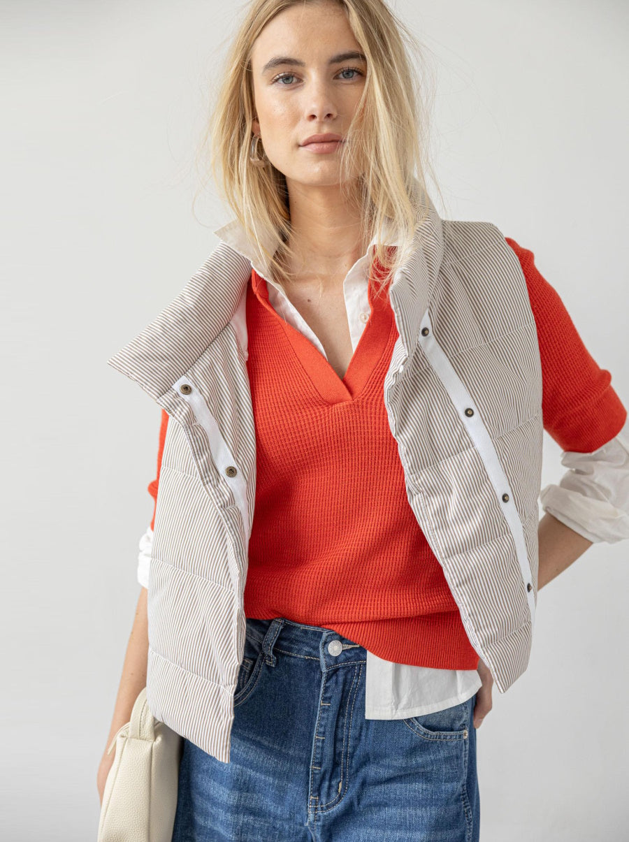 Striped Vest