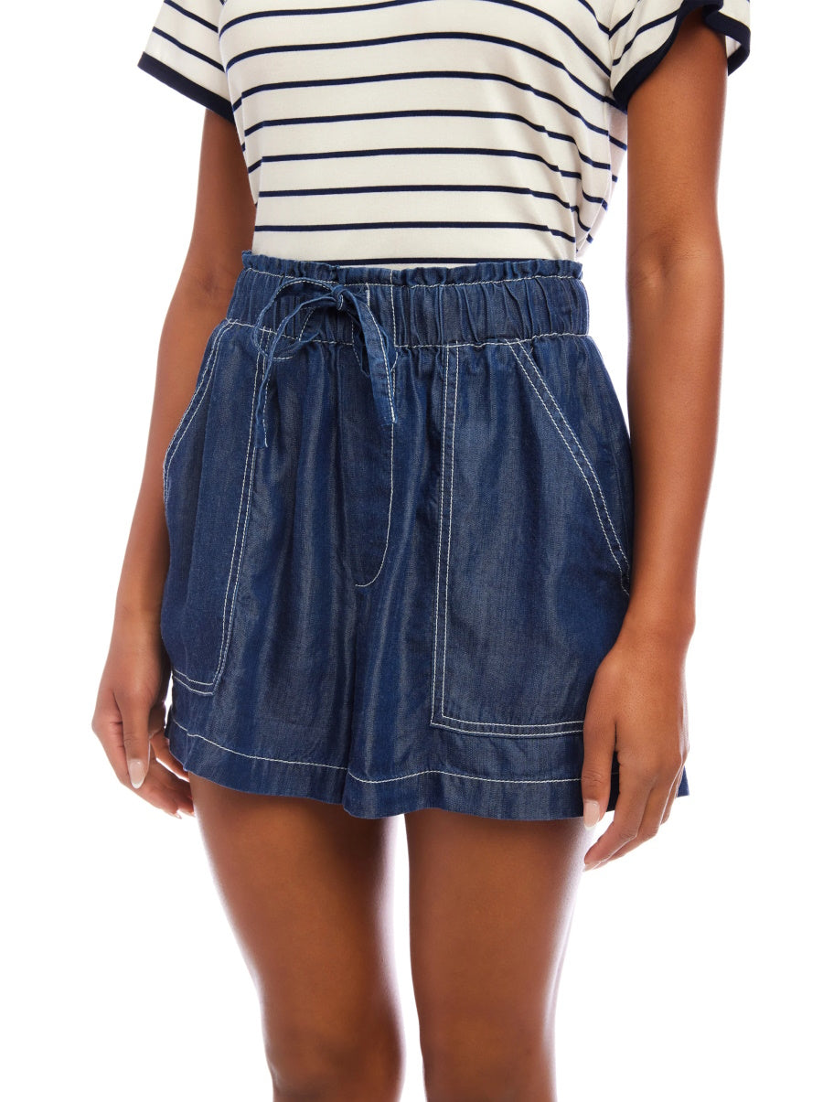 Carreen Patch Pocket Shorts