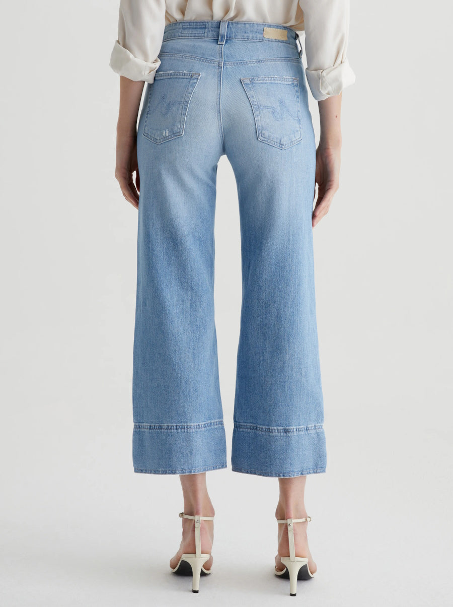 Saige Wide Leg Crop in DNPT