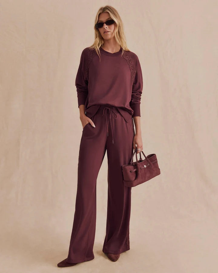 Supersoft Lace Trim Pant