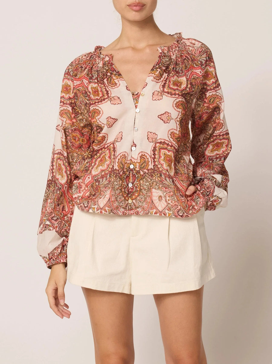 Alicia Blouse Paisley
