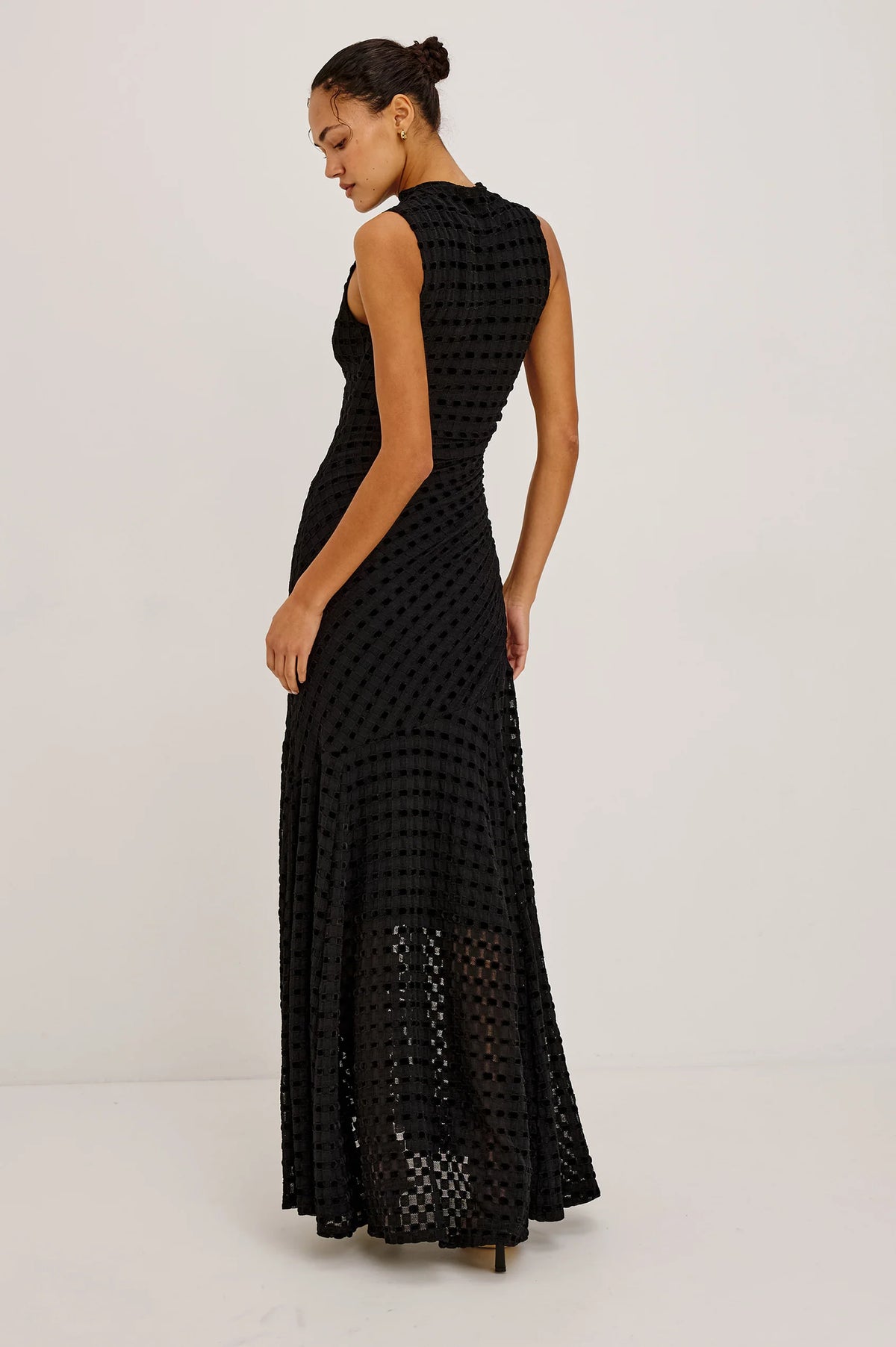 Cosmos Dress in Checkerboard