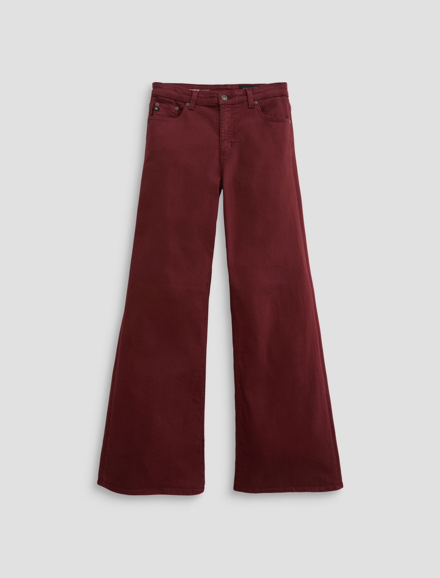 Saige Wide Leg in Cranberry