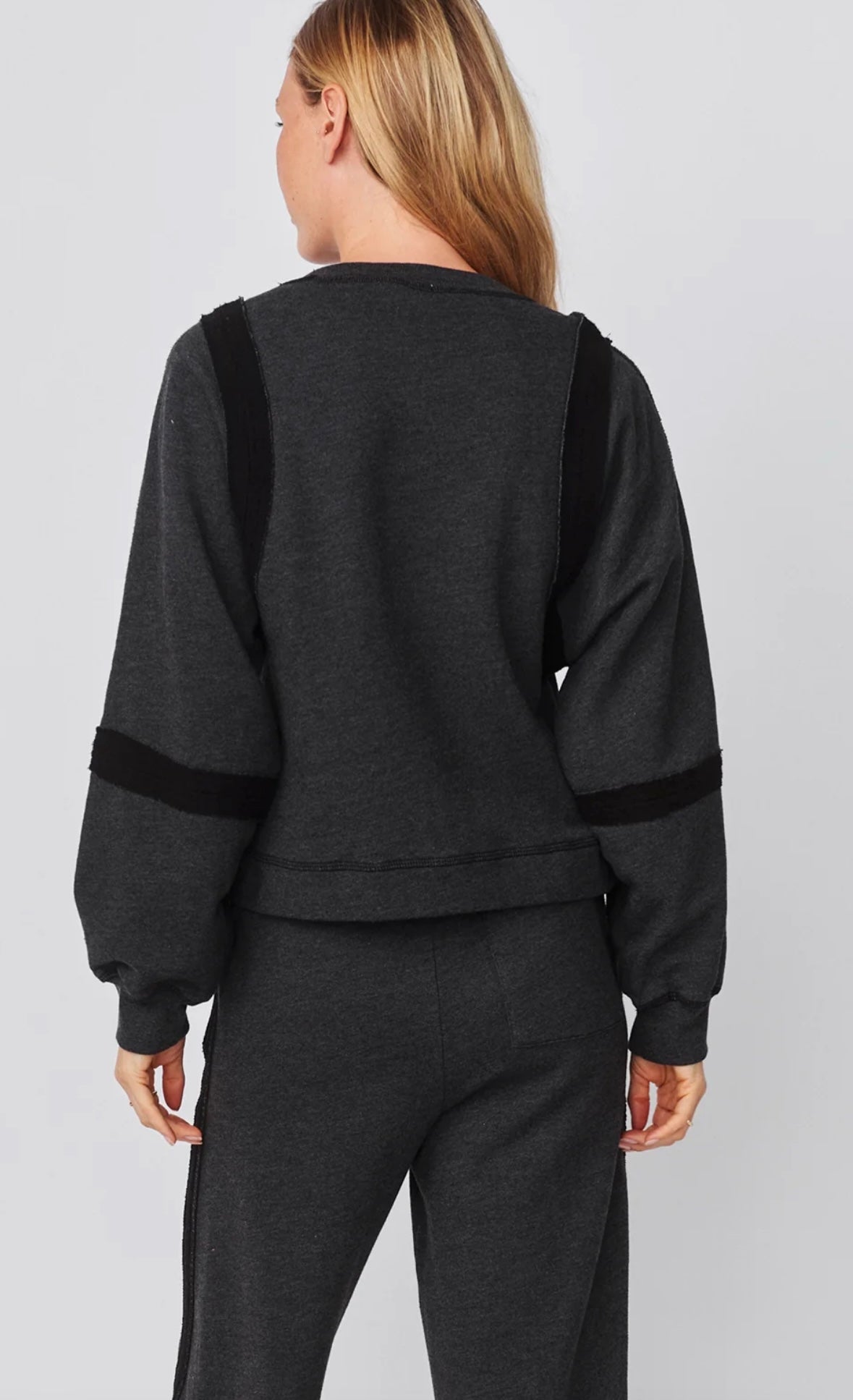Raw Seamed Sweatshirt