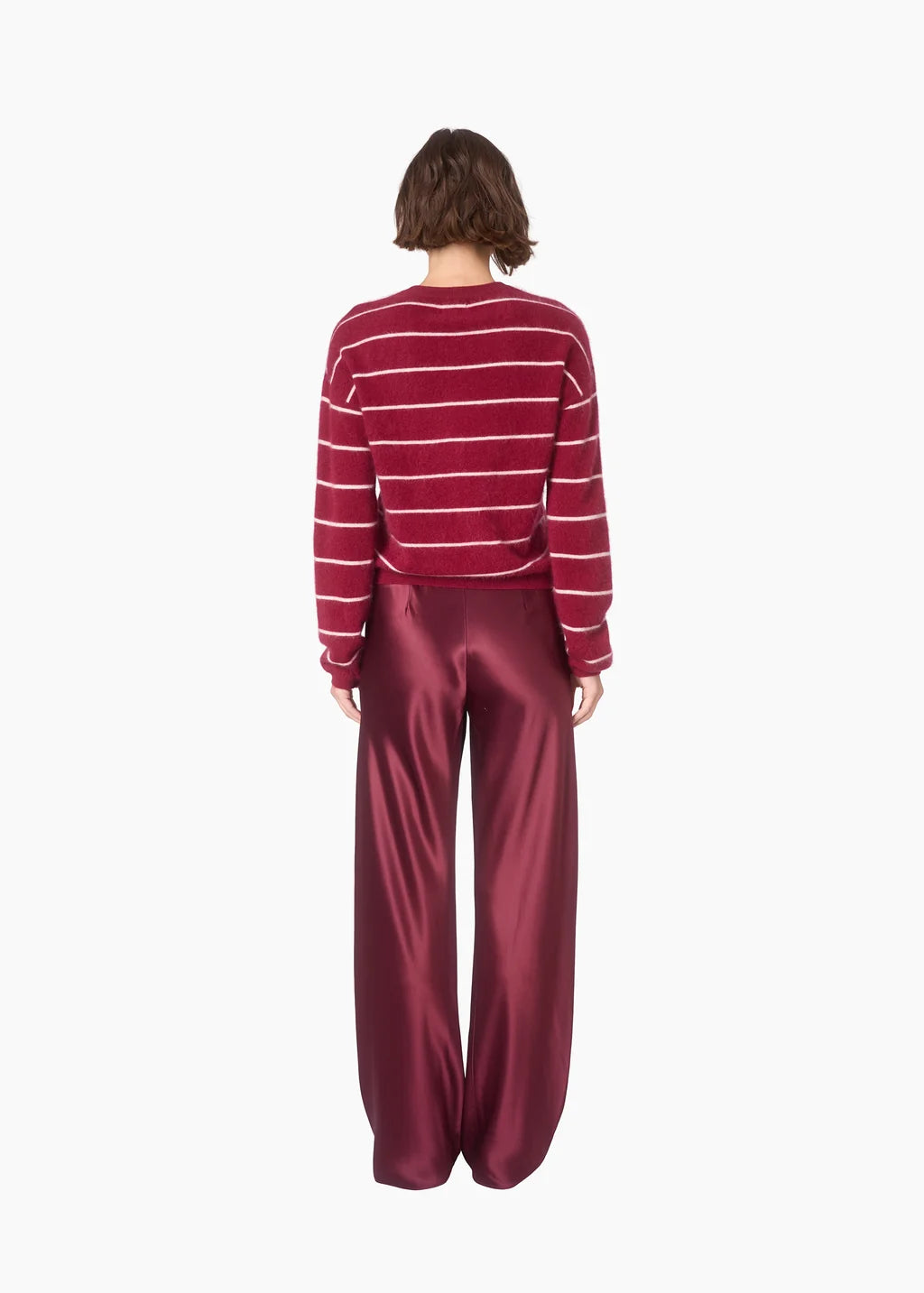 Bristol Pant in Deep Plum