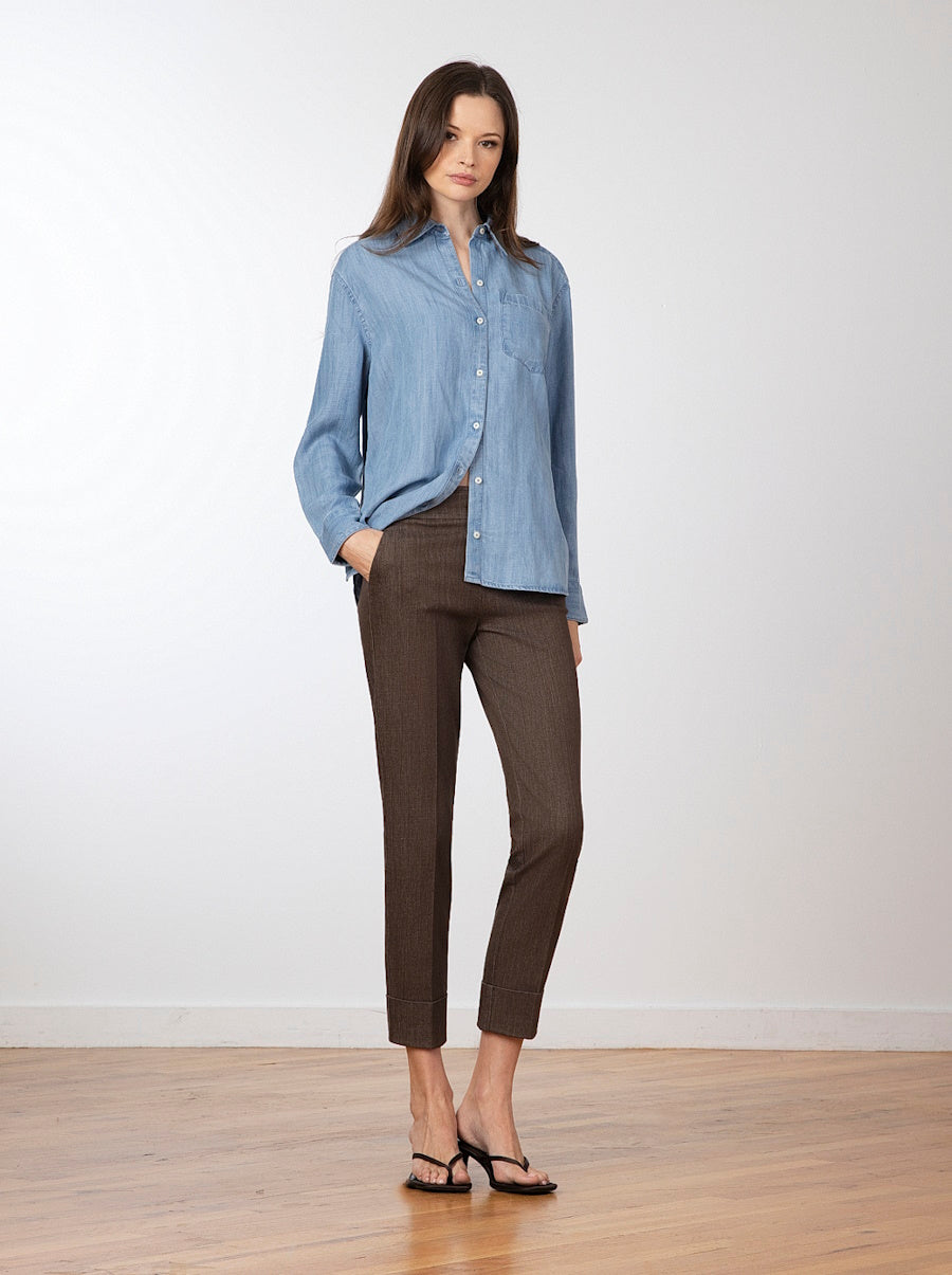 Ben Pant in Brown