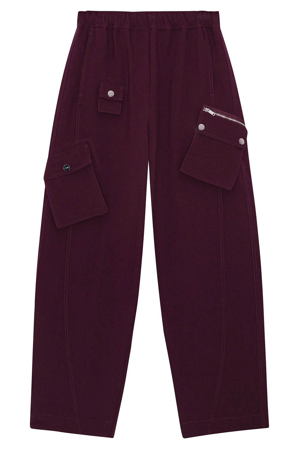 Twill Suiting Elastic Pants