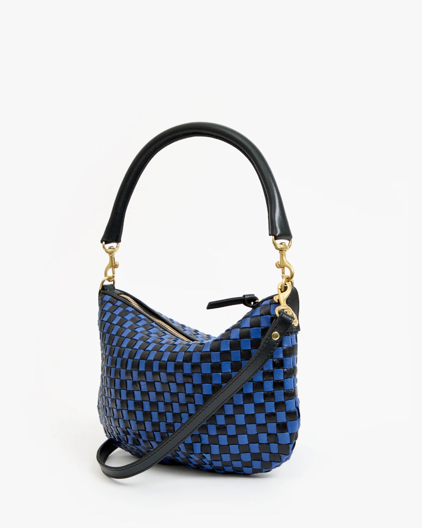 Petit Moyen Messenger - Check Cobalt