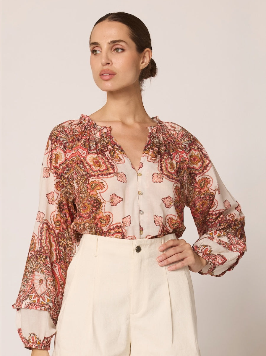 Alicia Blouse Paisley
