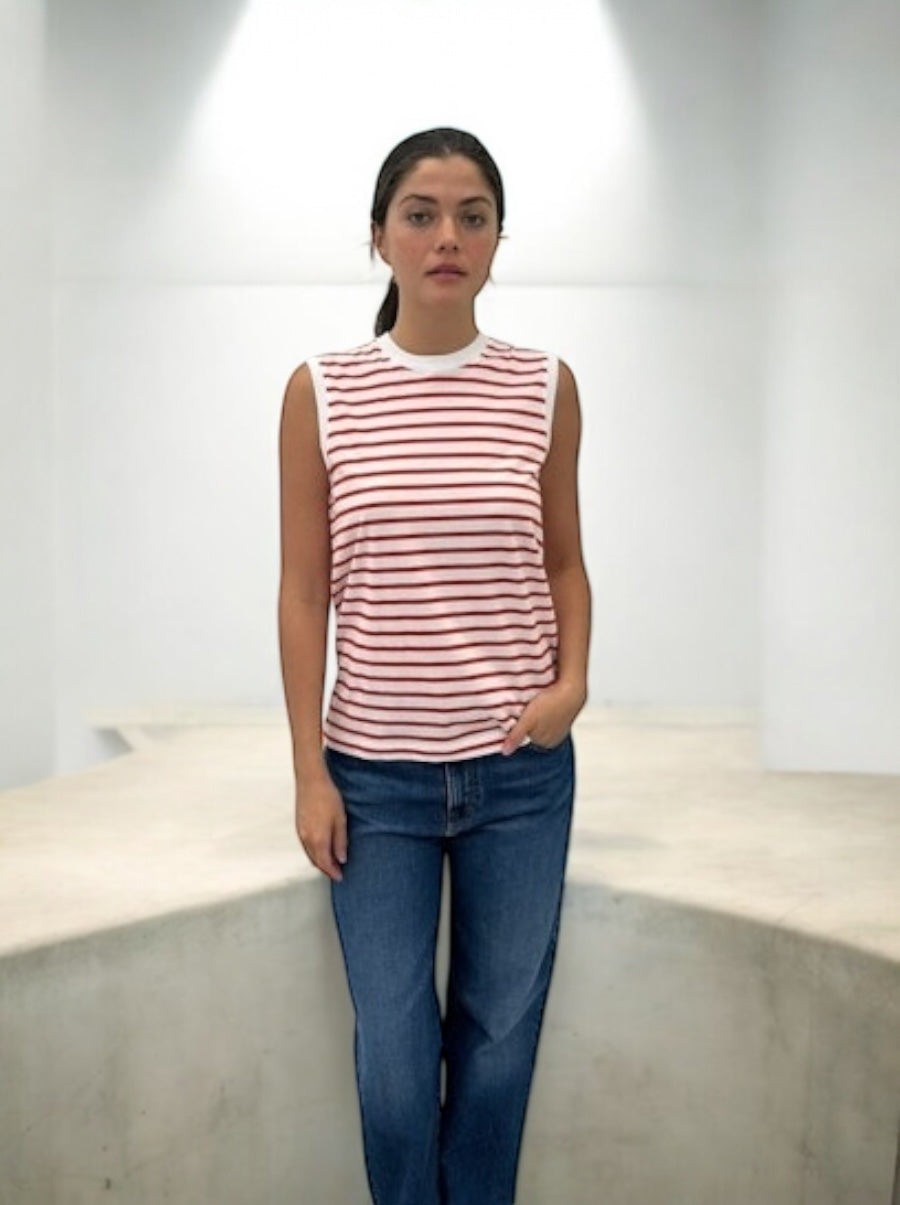 Stripe S/L Boy Tee