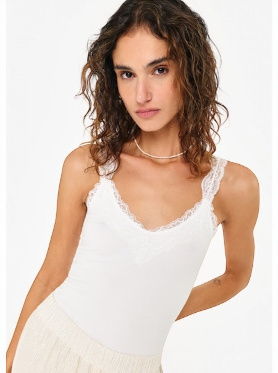 Lani Tank in White