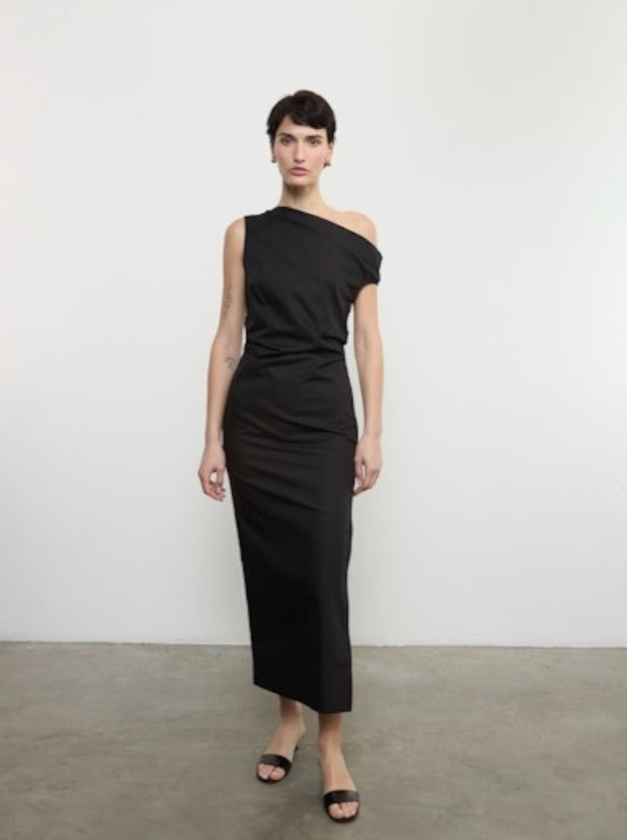 Poplin Sculptured Dress