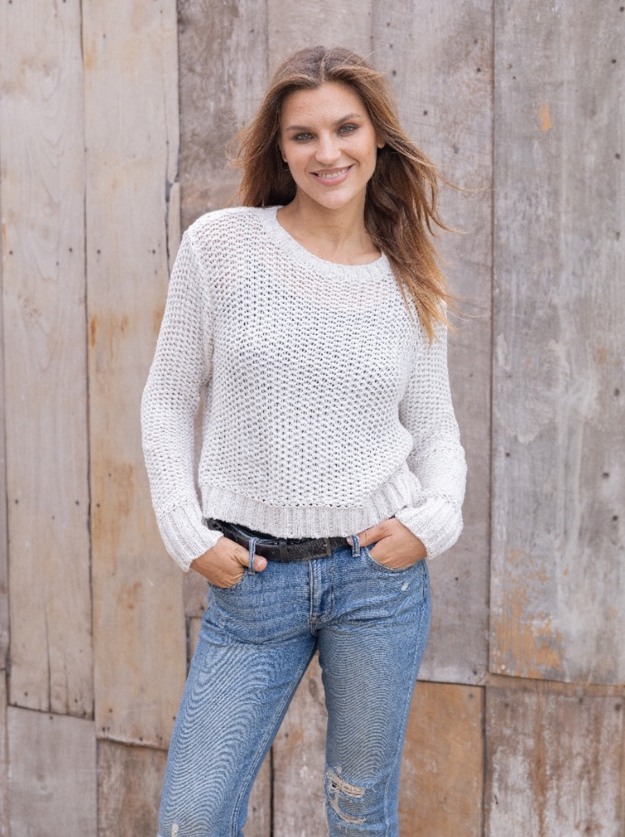 Maura Crop Chunky Top