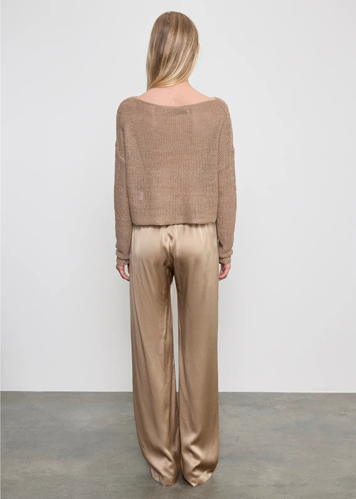Silk Satin Everywhere Pant