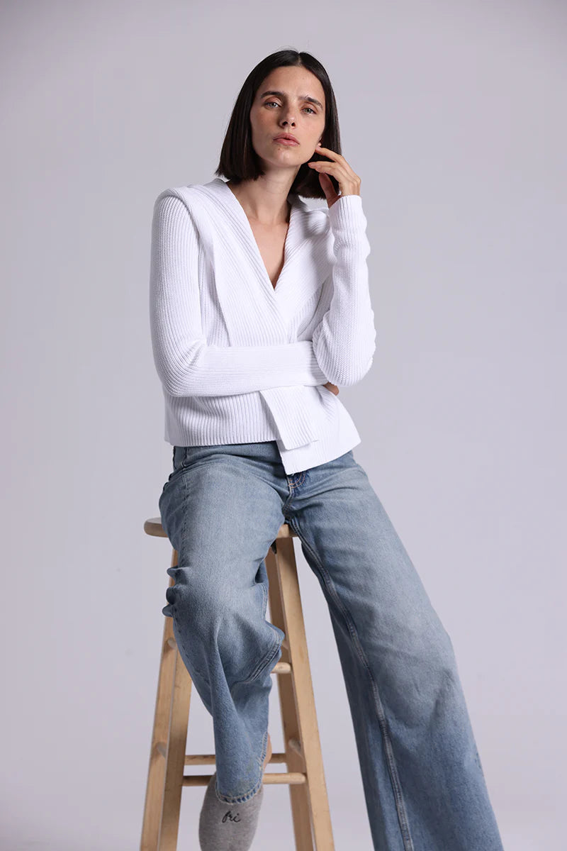 Hooded Flyaway Cardigan