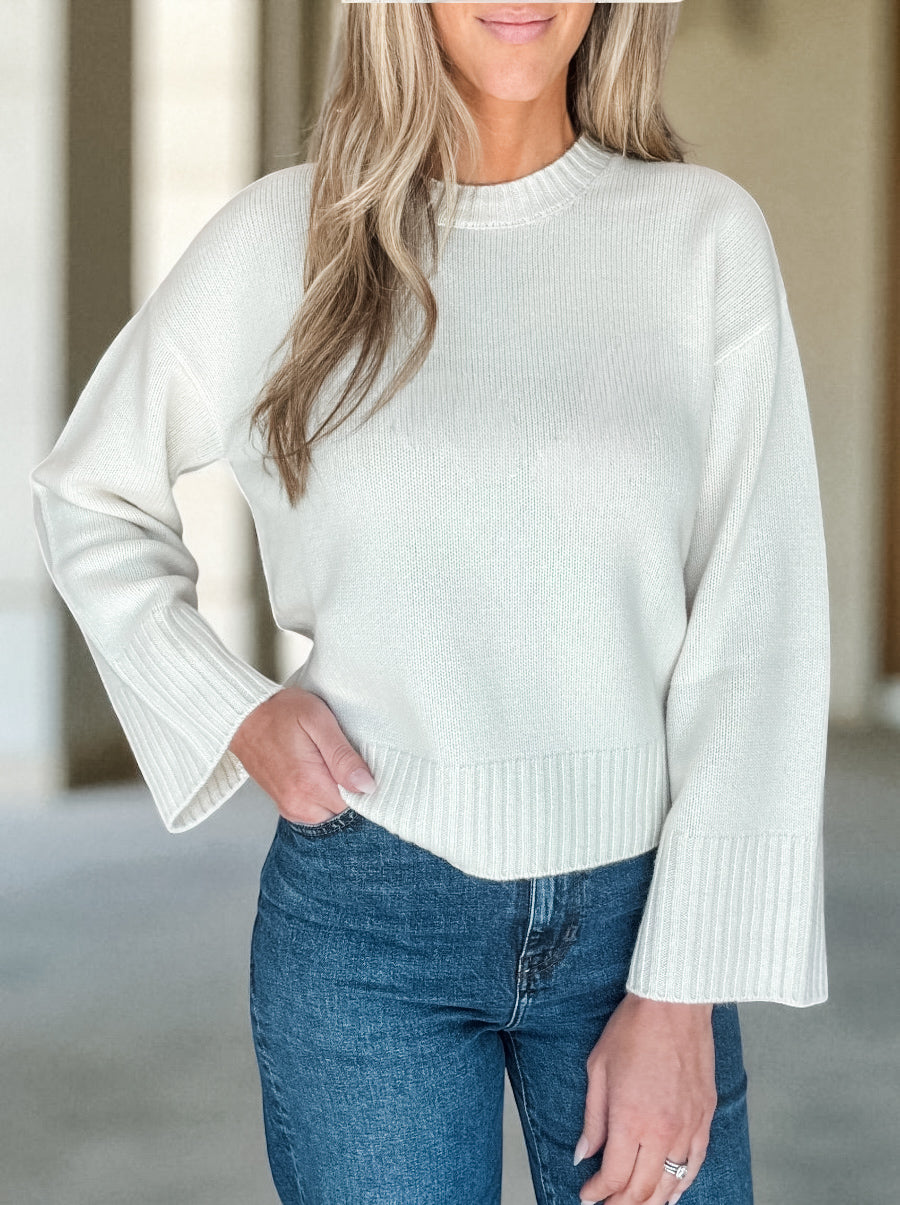 Luxe Crew Pullover