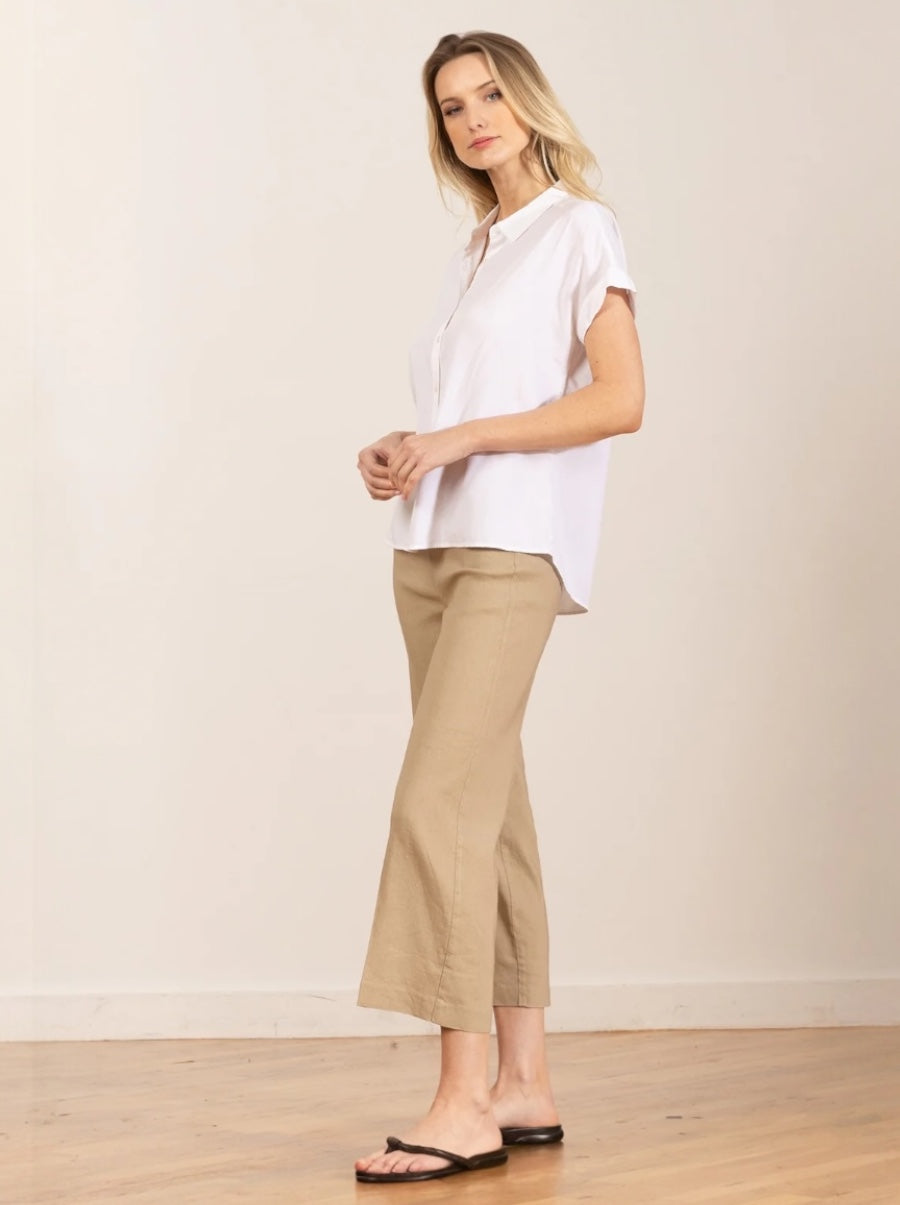 Alex Linen in Khaki