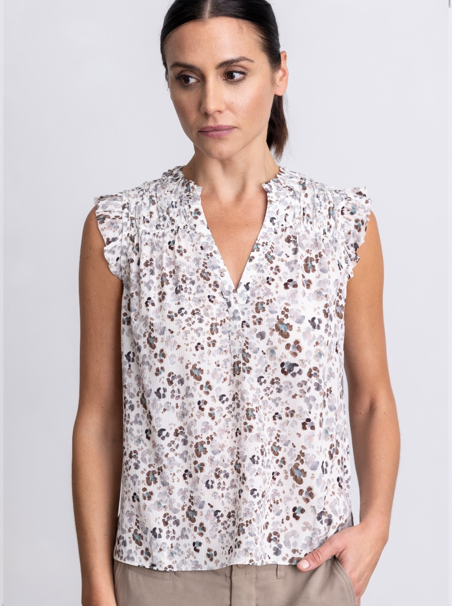 Go Sleeveless Girly Blouse