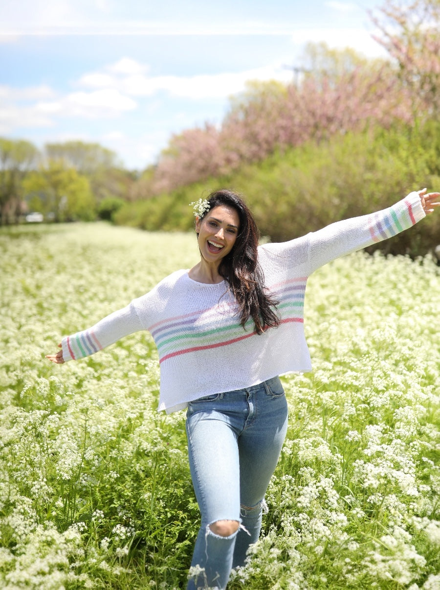 Spring Rainbow V Cotton