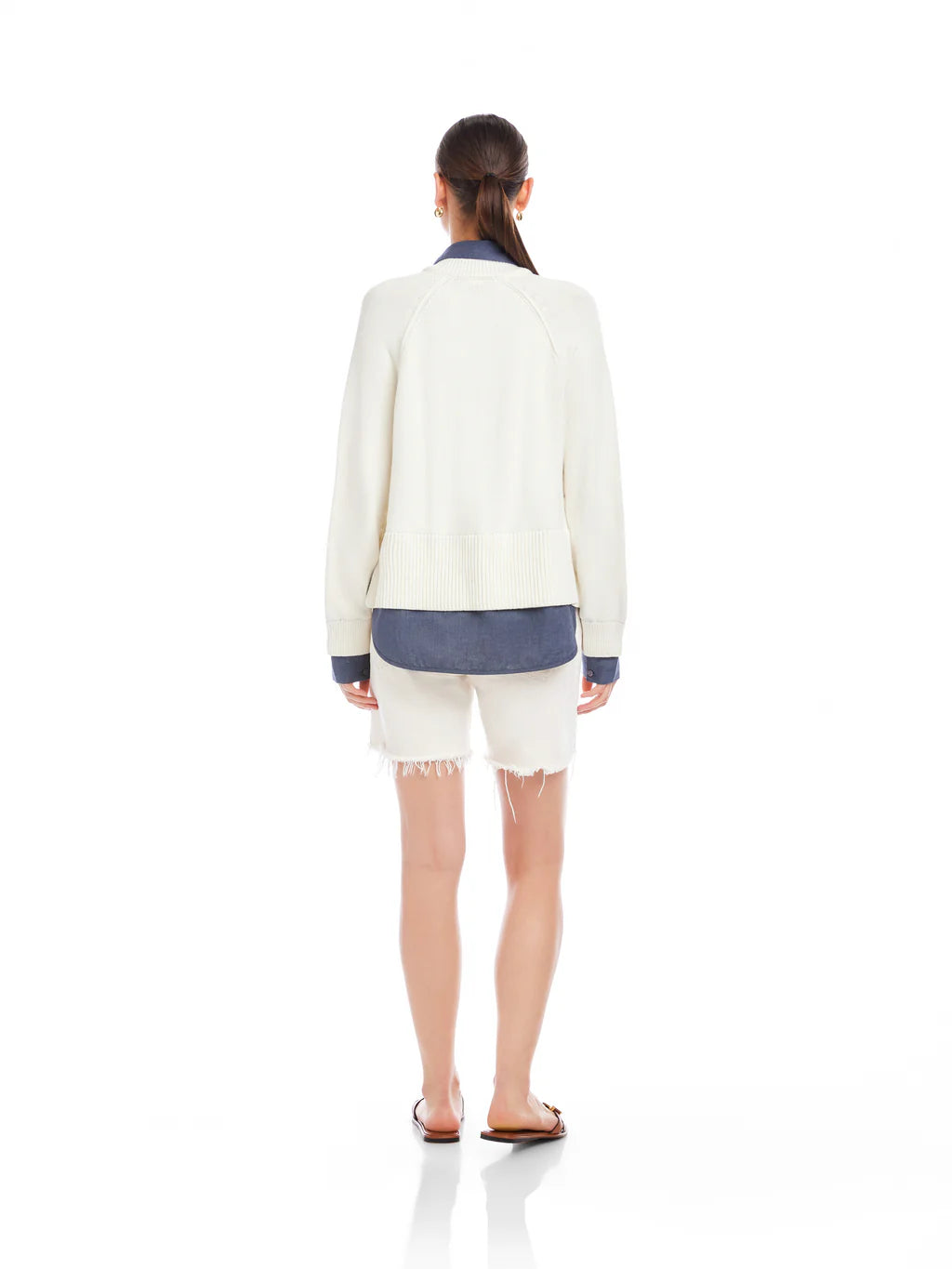 Carrie Mixed Media Sweater