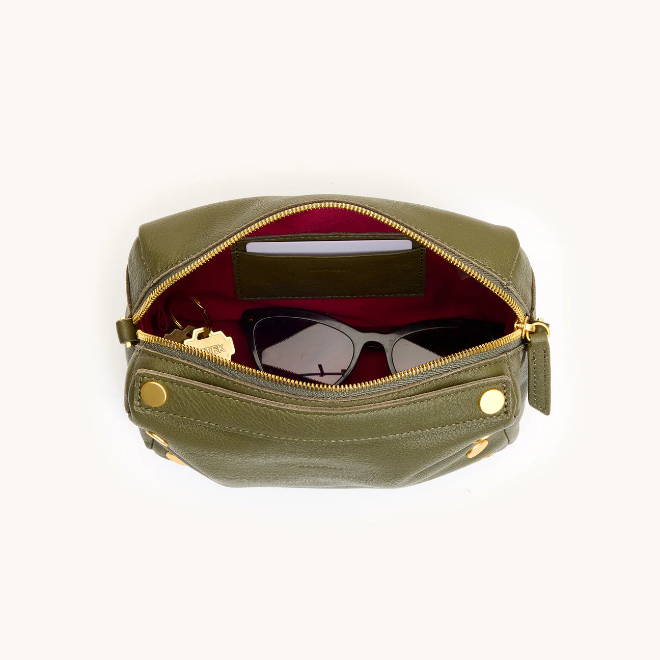 Evan Crossbody in Olive