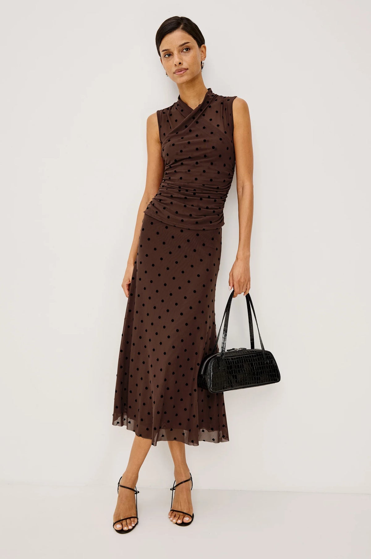 Jordan Skirt in Polka Dot