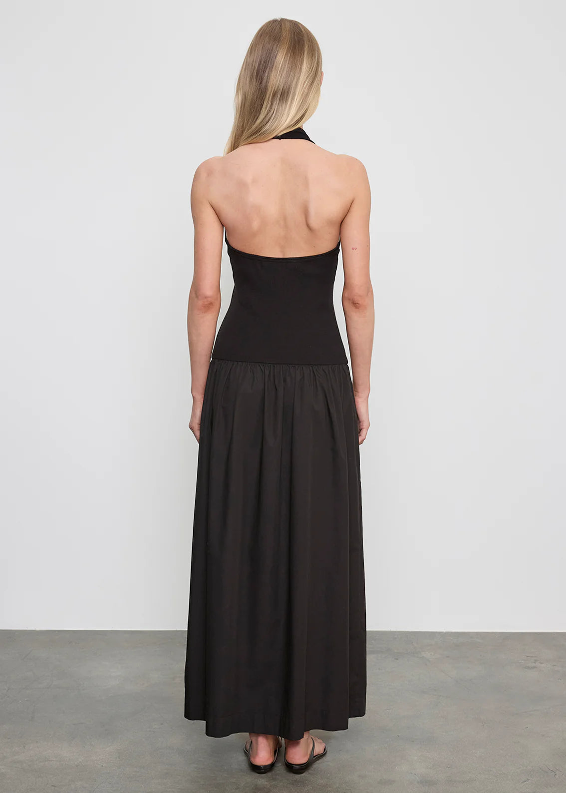 Cotton Halter Dress