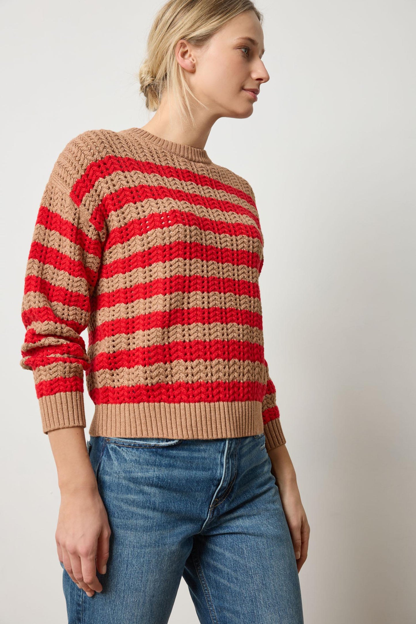 Stripe Stitch Sweater