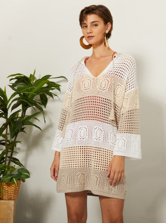 Mesh Cover Up Dress