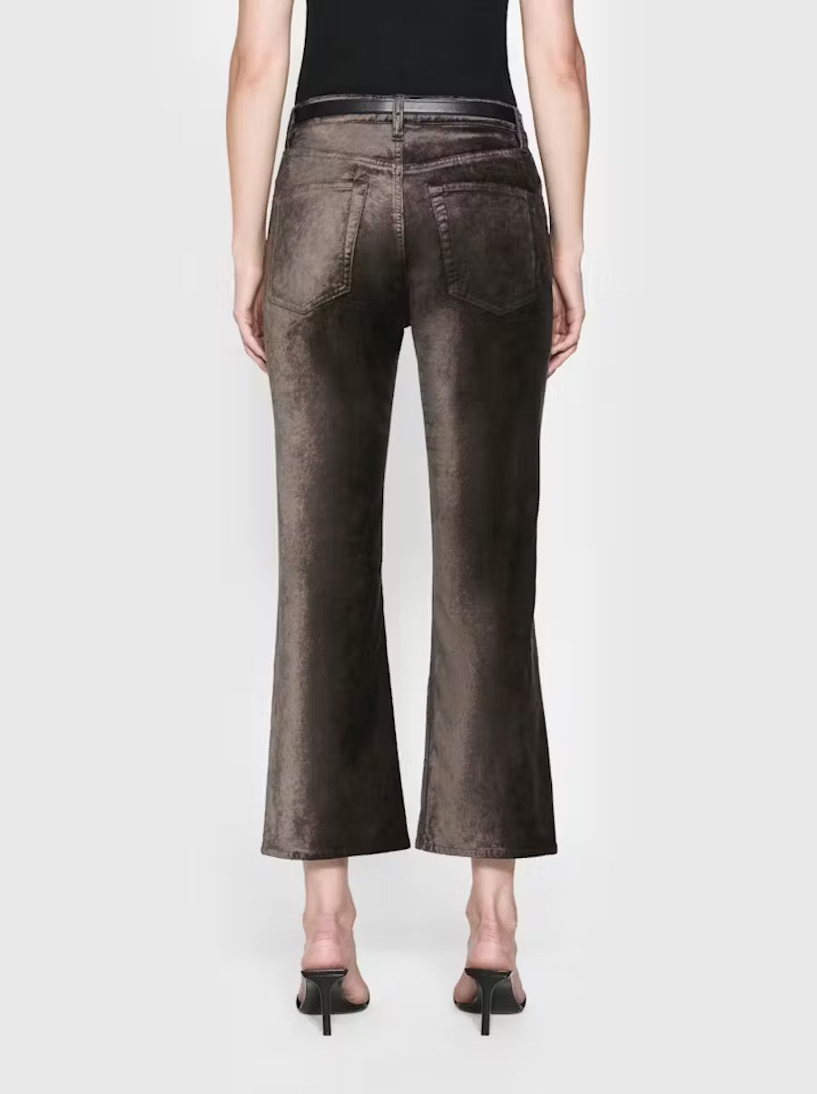 Le Crop Mini Boot Velvet