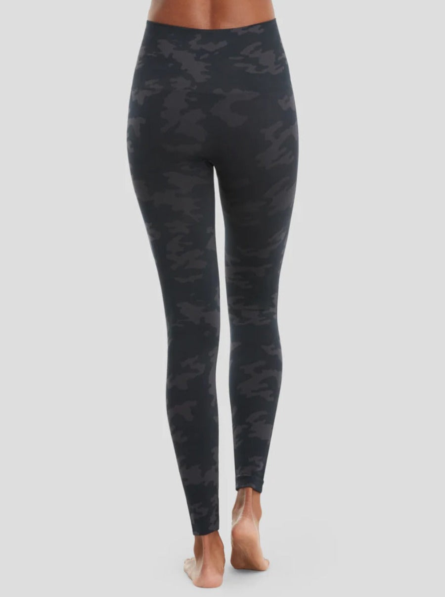Faux Leather Camo Leggings