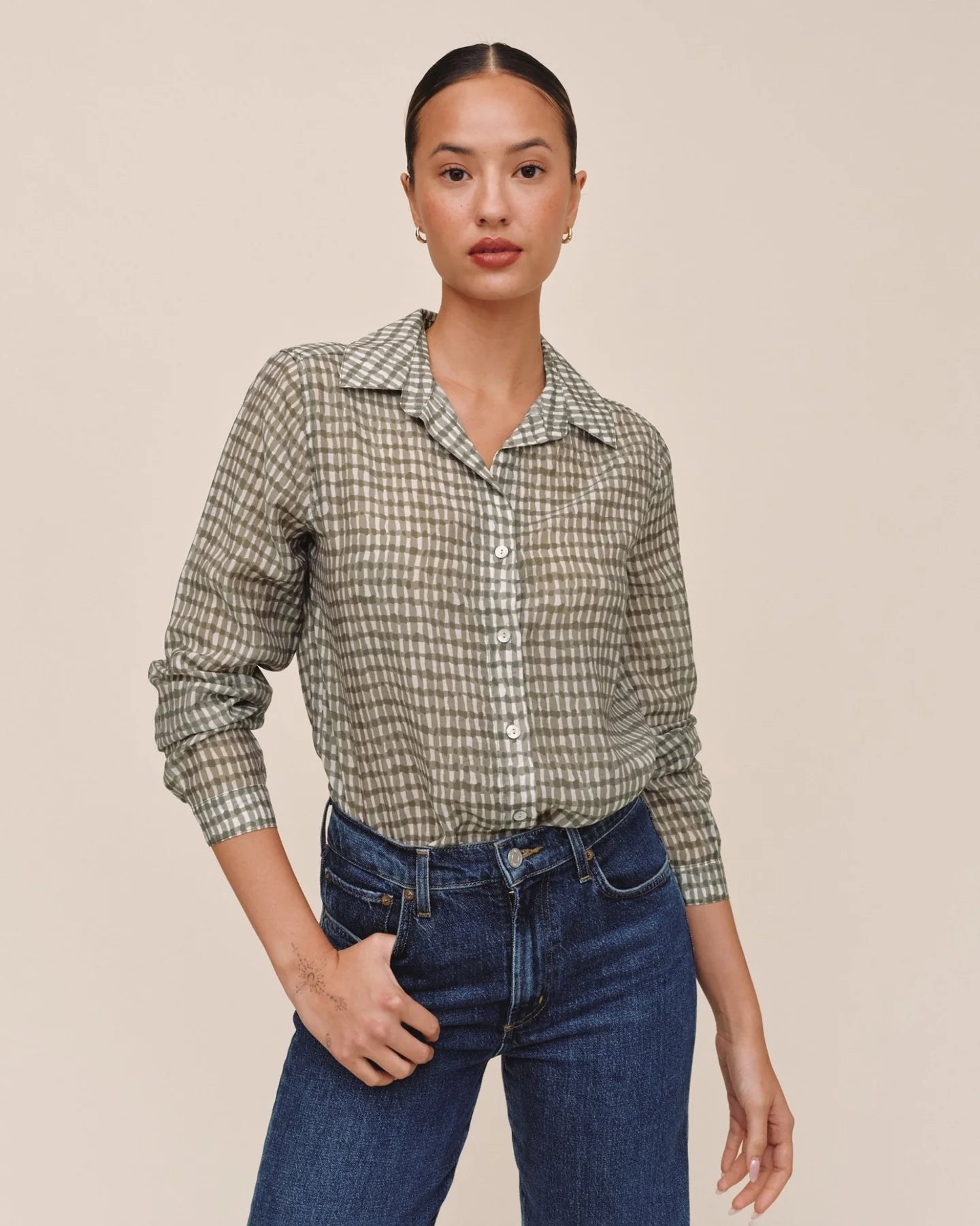 Classic Gingham Button Down