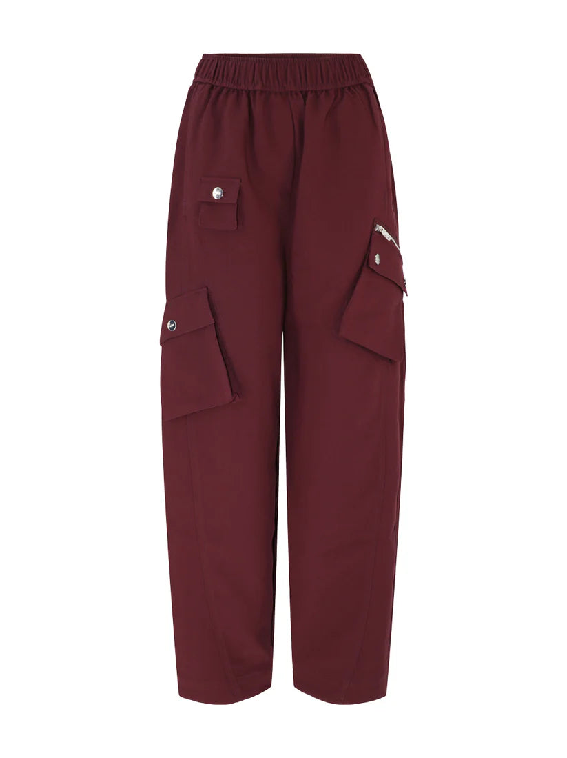 Twill Suiting Elastic Pants