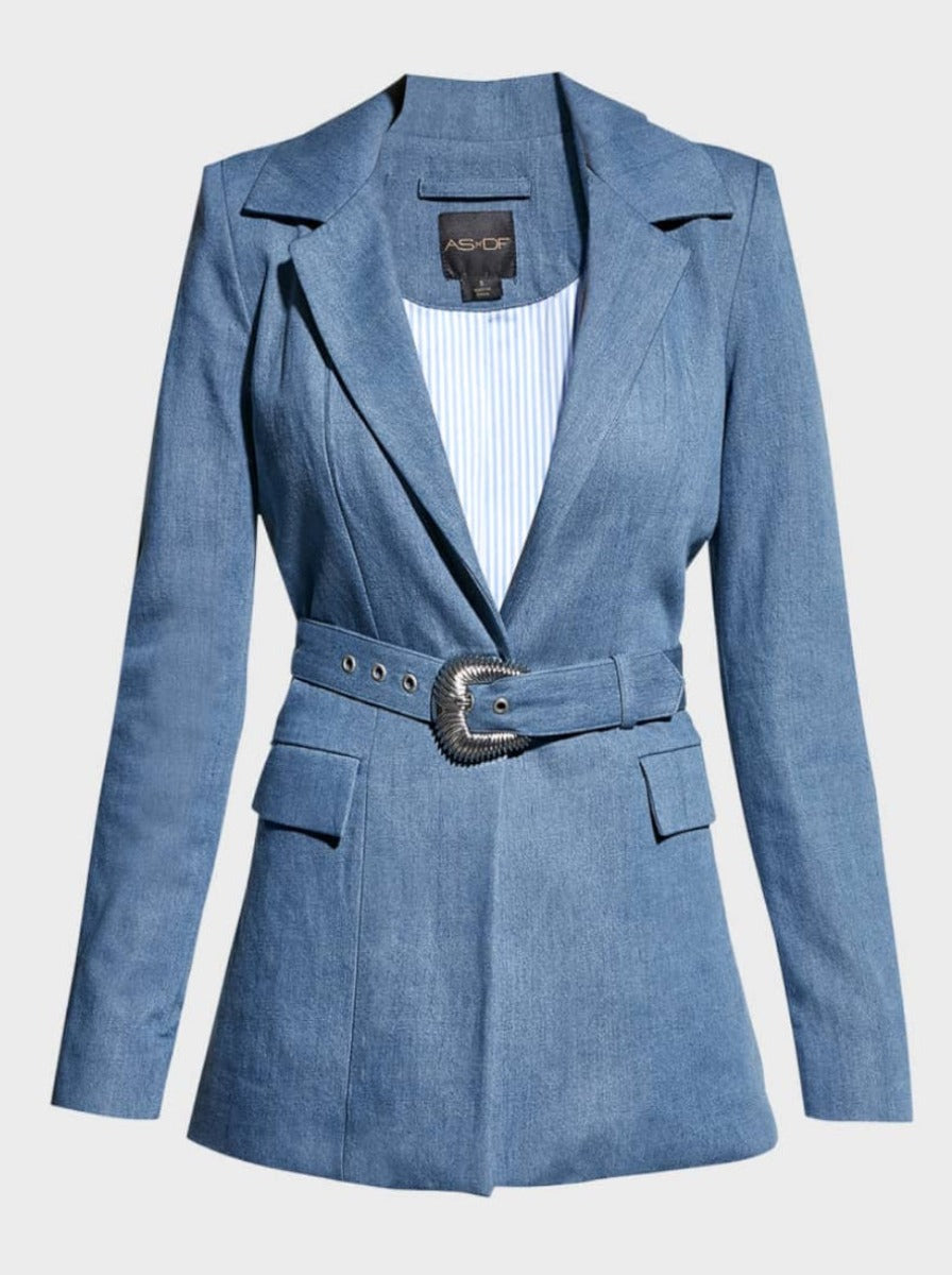 Dominga Denim Blazer