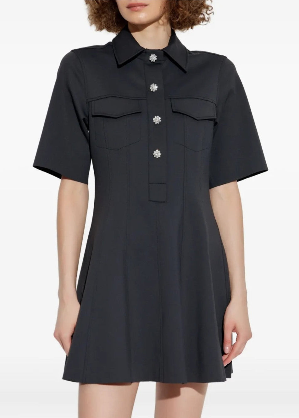 Scuba Neoprene Mini Dress