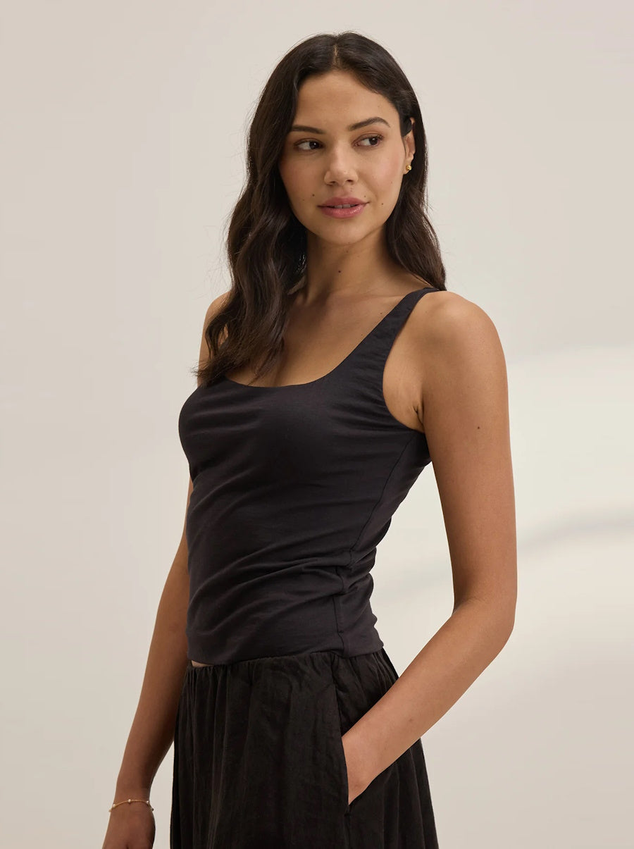 Melani Tank in Black