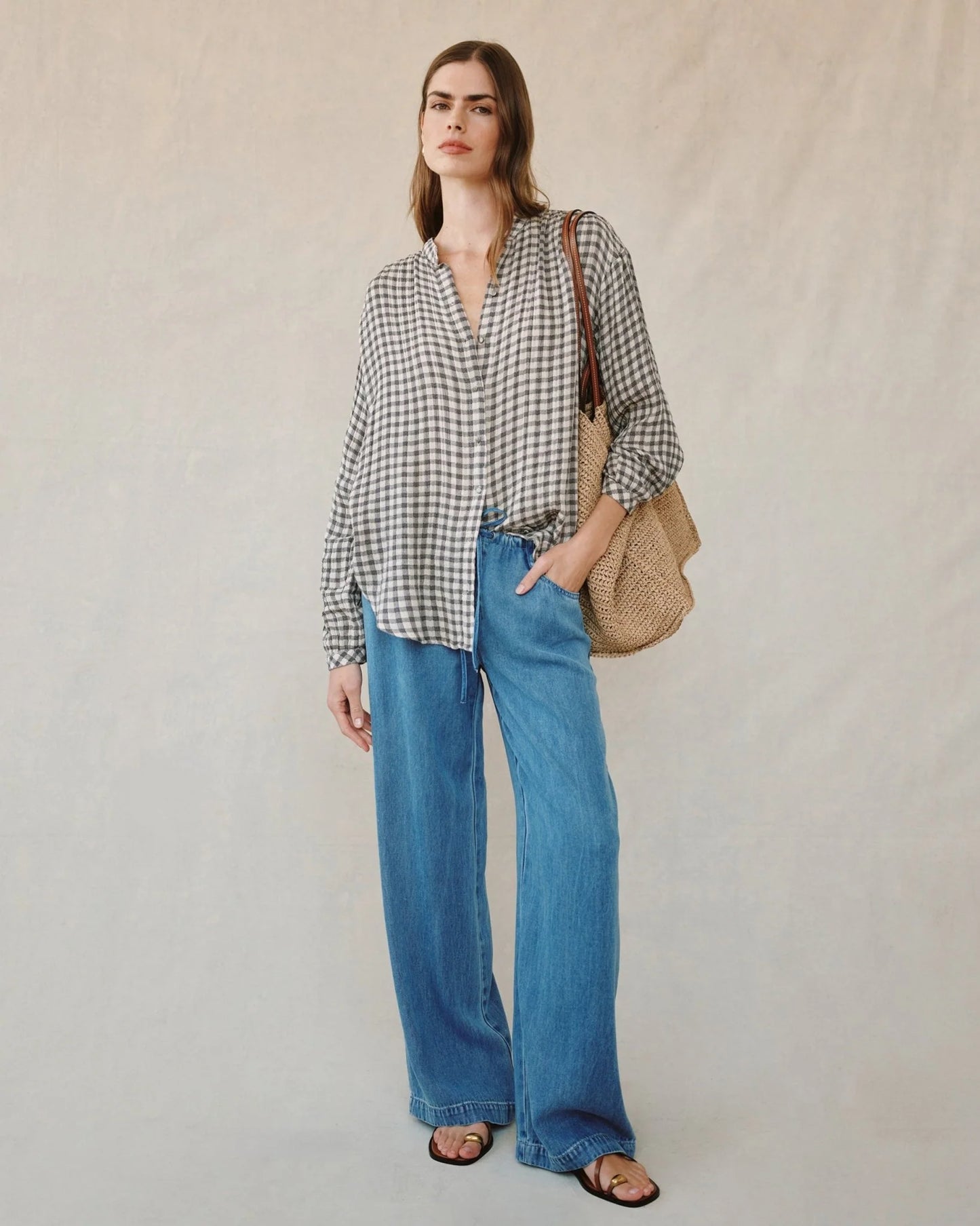 Mandarin Collar Shirt