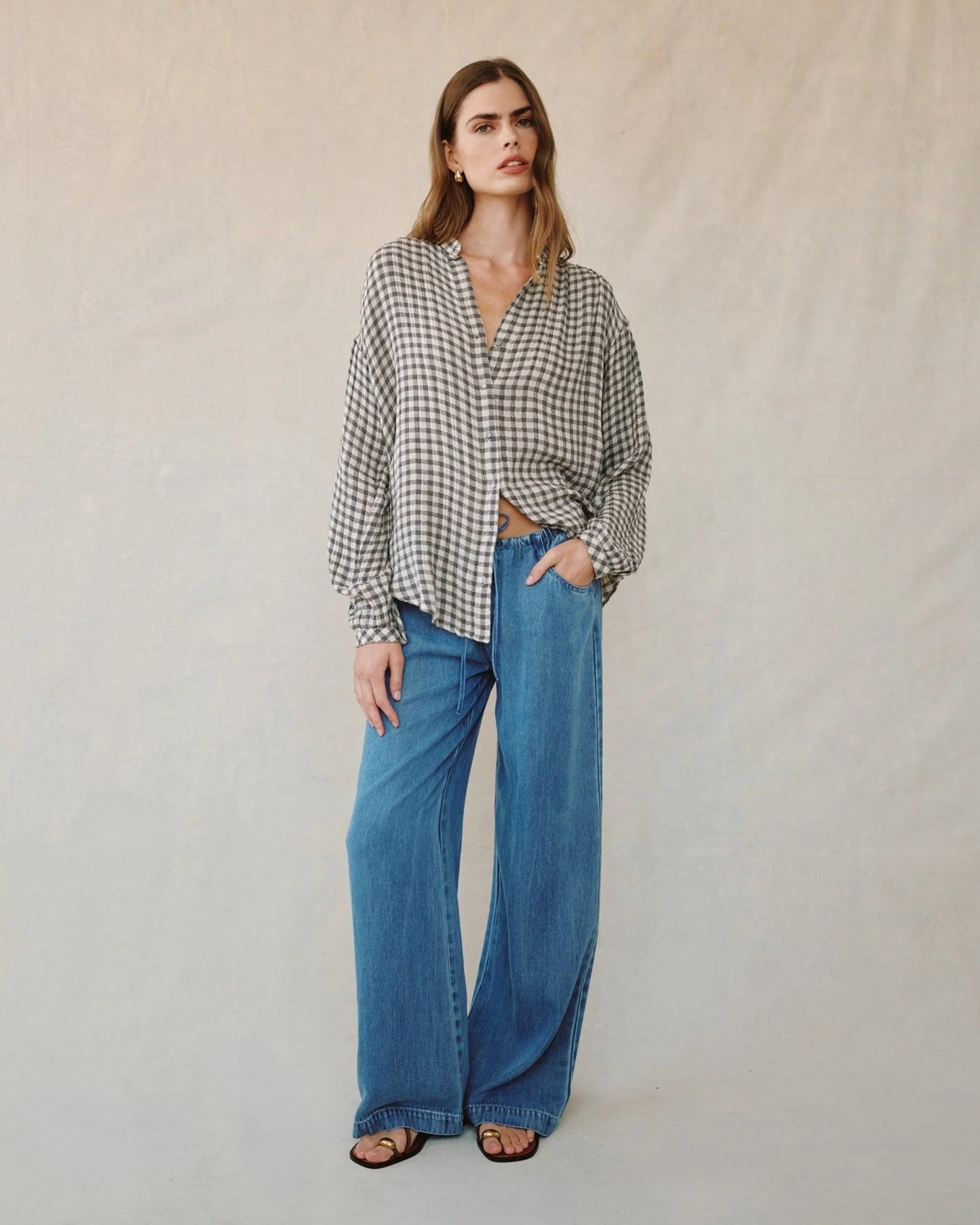 Mandarin Collar Shirt