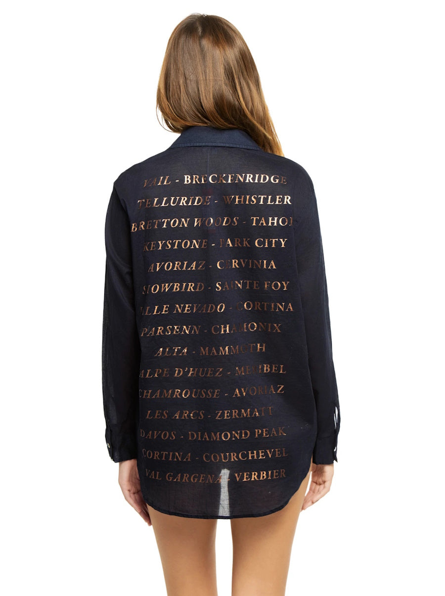 Oversized Destinations Shirt