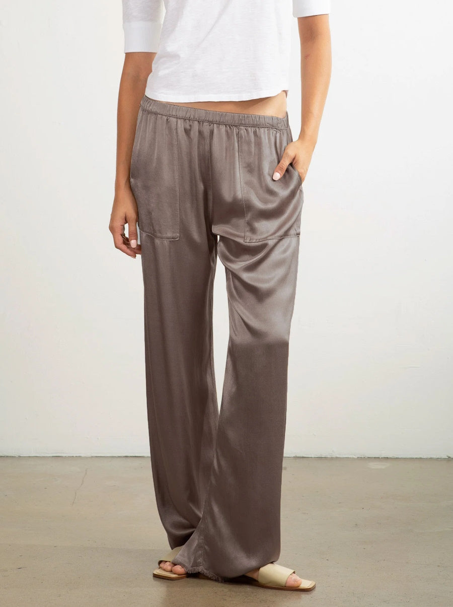 Taryn Pant in Vintage Satin