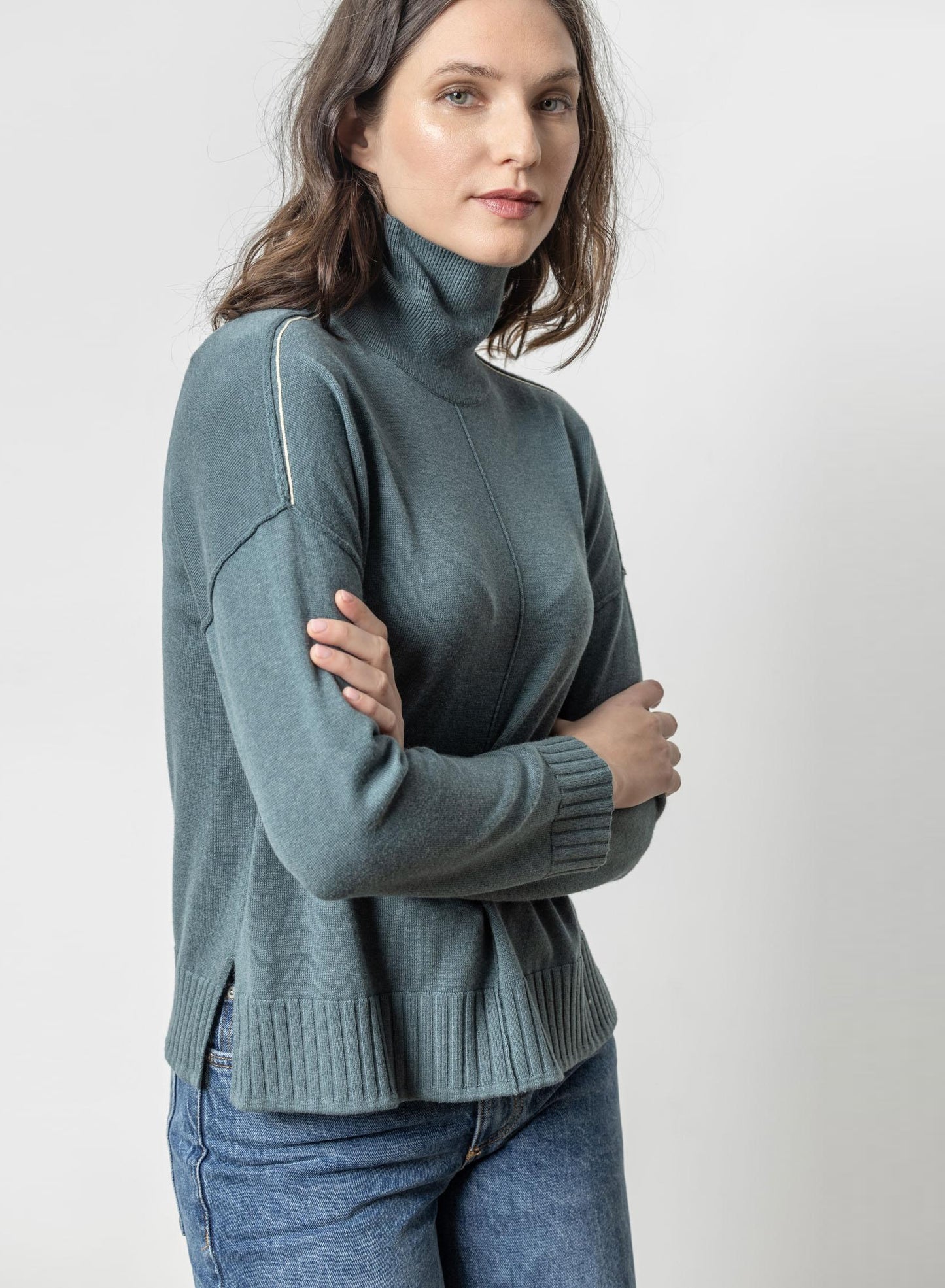 Relaxed Turtleneck Sweater