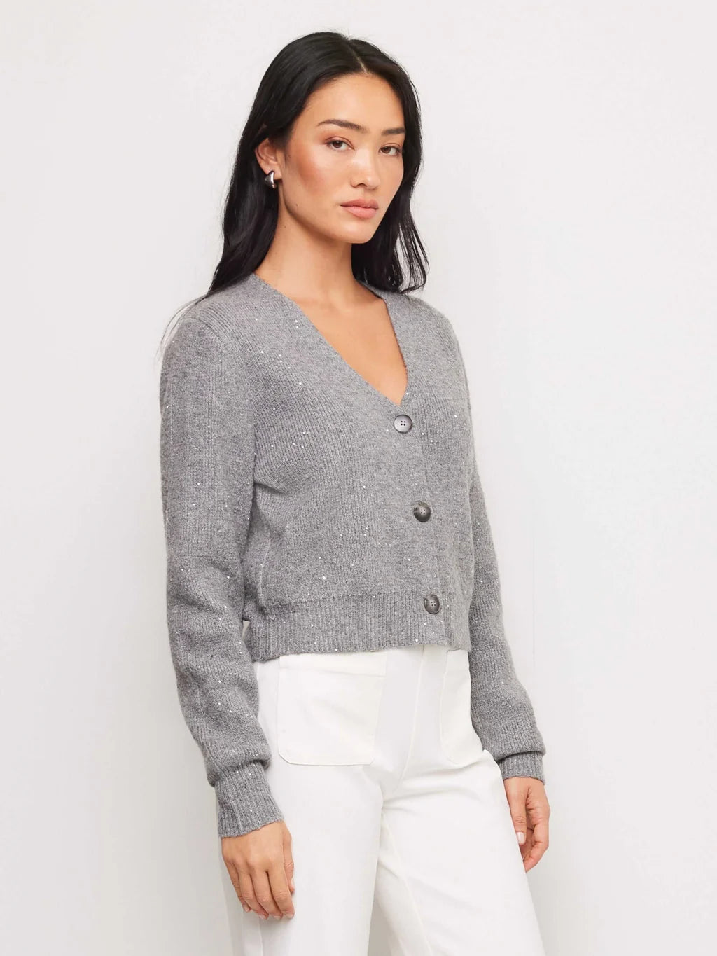 Nae Sequin Cardigan