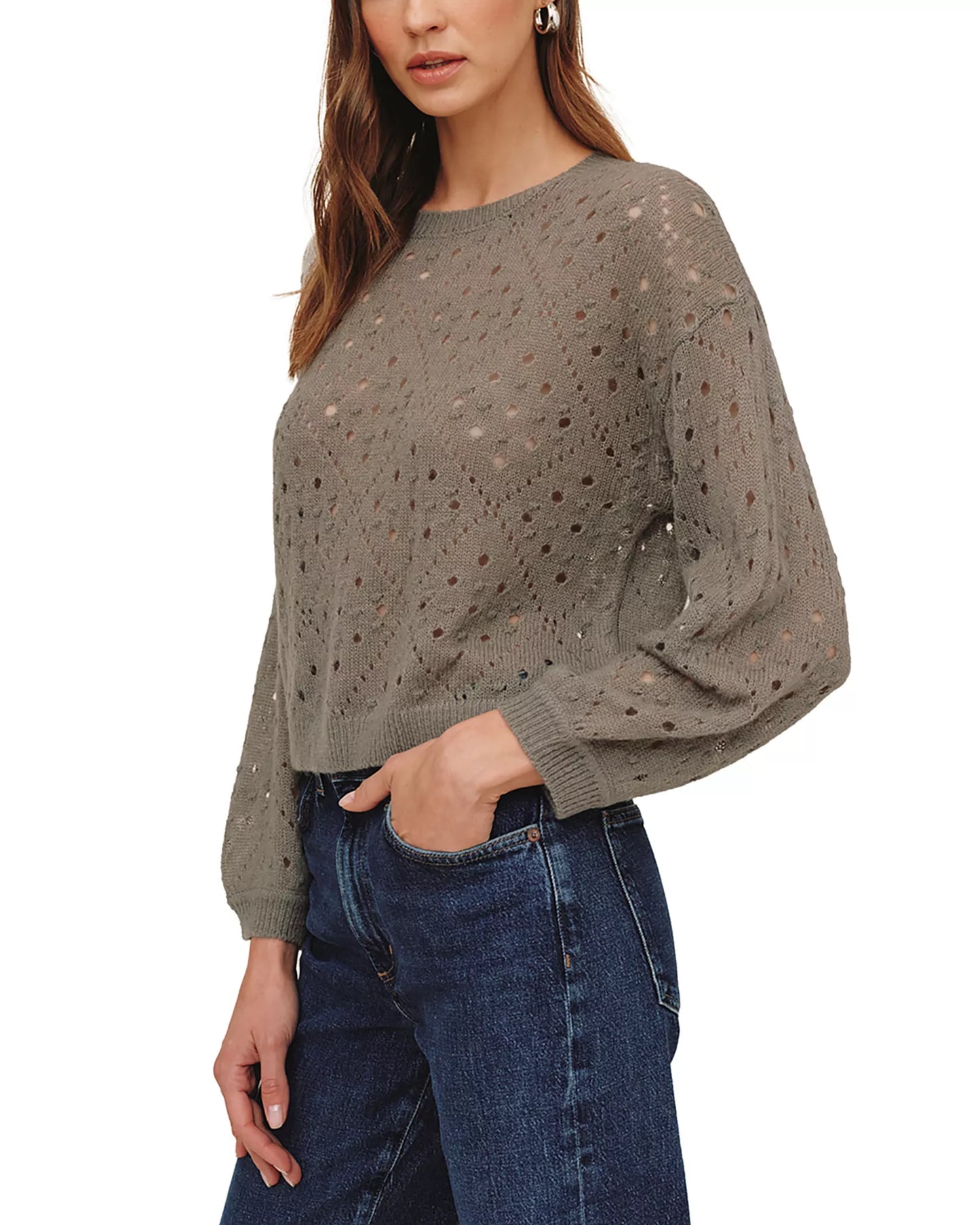 Balloon Sleeve Sweater