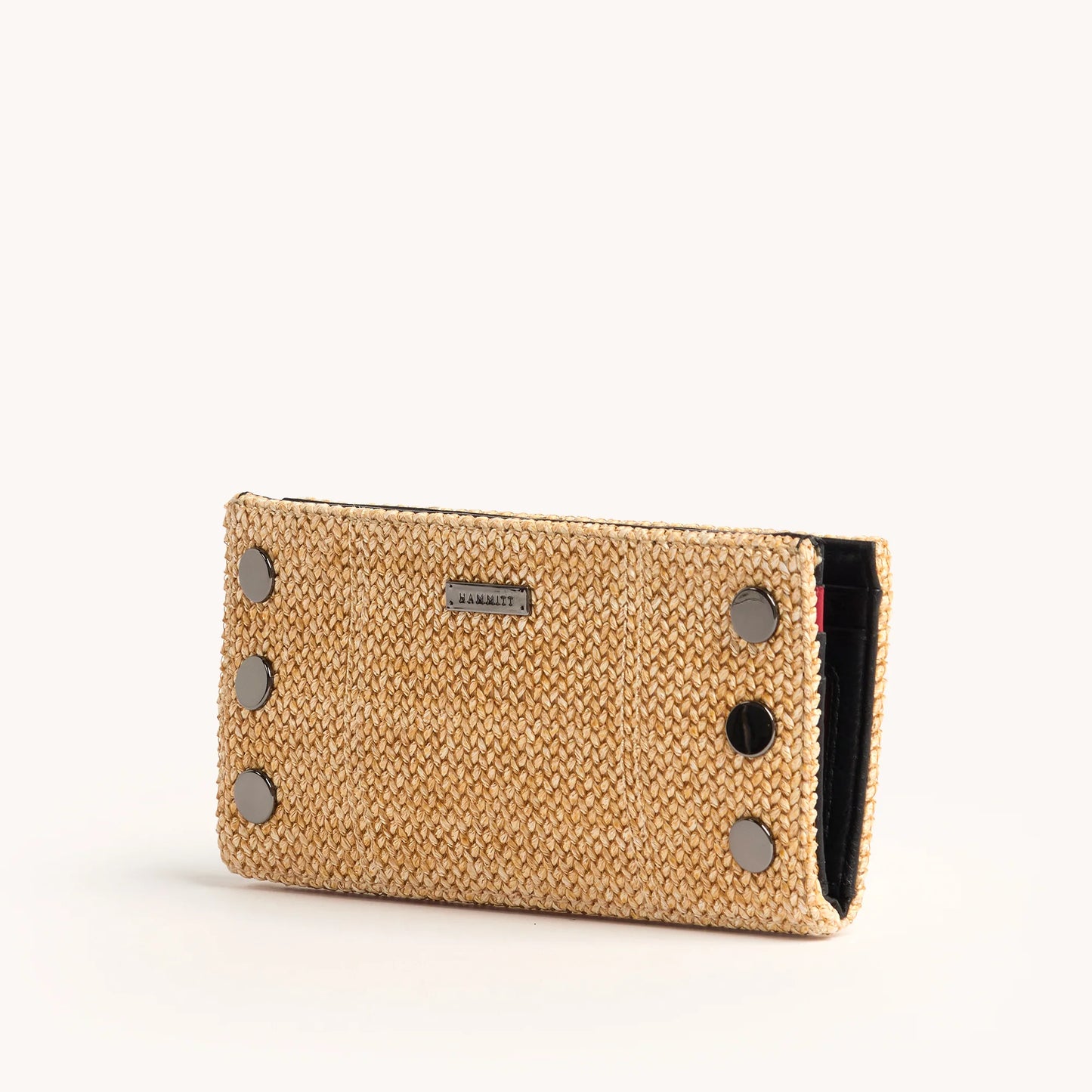 110 North Wallet Raffia