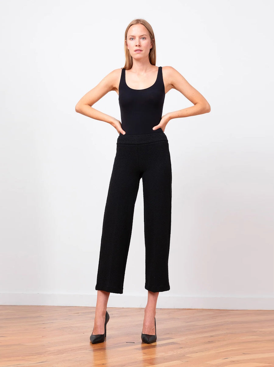 Alex Solid Boucle Pant